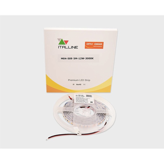 Светодиодная лента Italline M04-509 5M-12W-3000K Фото № 1