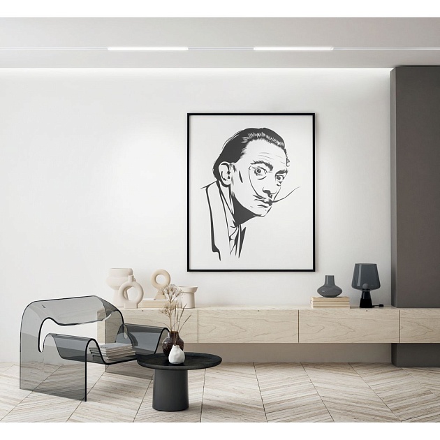 Трековый светодиодный светильник Denkirs Smart Linear DK8005-WH Фото № 7
