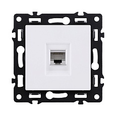 Розетка Ethernet RJ45 Cat.6, белый Kollinger Asthetik AS-017WH
