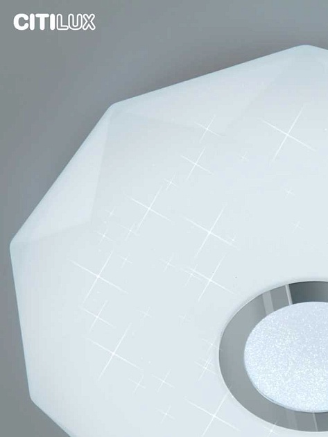Потолочный светодиодный светильник Citilux Диамант Смарт CL713A60G Фото № 20