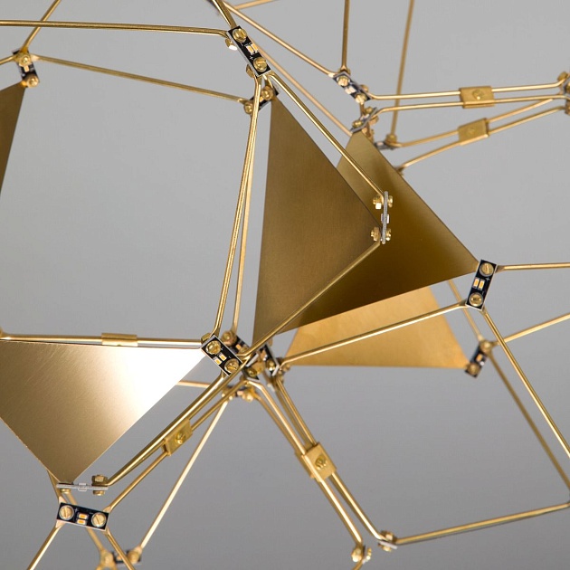 Подвесной светодиодный светильник Eurosvet Uma 90368/14 медь Фото № 4