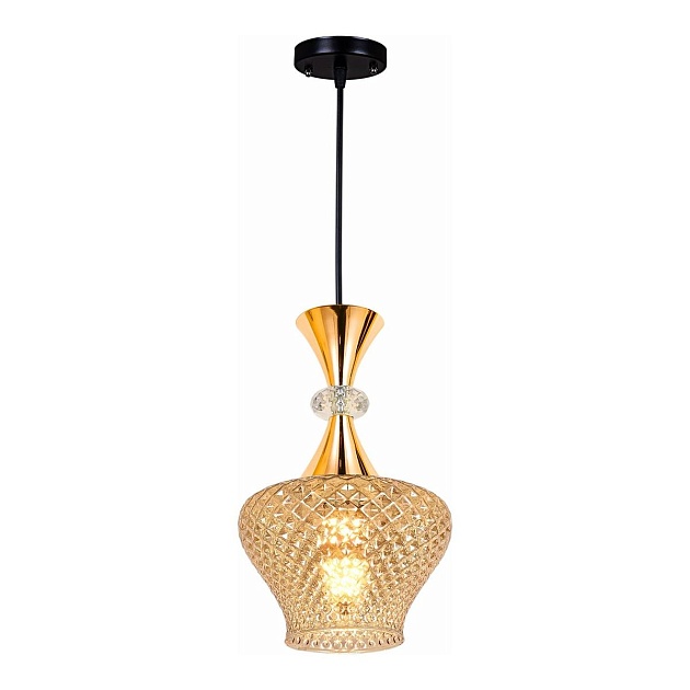 Подвесной светильник Reluce 09004-0.9-01 Amber изображение 1 Подвесной светильник Reluce 09004-0.9-01 Amber Фото № 1