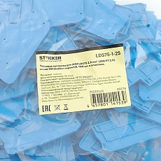 Торцевая заглушка для ЗНИ LD575 2,5 мм² (JXB PT 2,5), синий LD575-1-25 49278 1