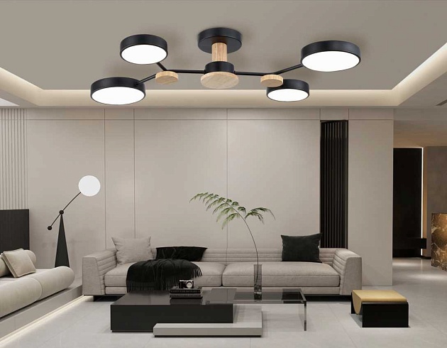 Люстра на штанге Ambrella light COMFORT FL4860 Фото № 9