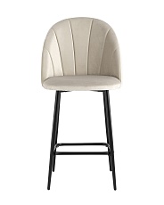 Полубарный стул Stool Group Логан велюр бежевый AV 413-Cc-08(PP) 2