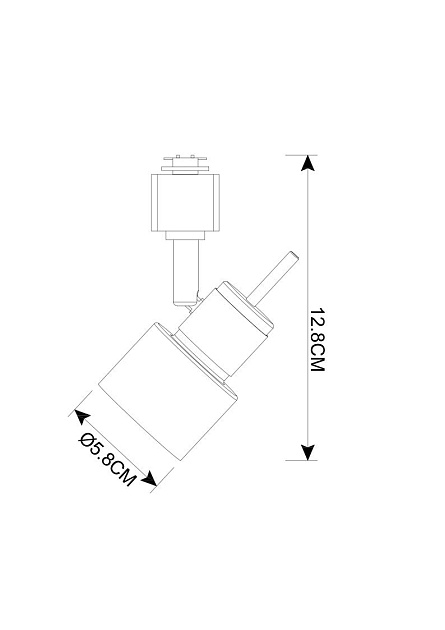 Спот Arte Lamp Almach A1906PL-1BK фото 2