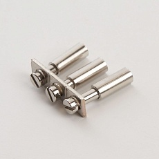 Центральная перемычка для ЗНИ 2,5 мм (JXB 2,5) 3PIN LD558-3-25, Stekker (DIY упаковка 20 шт) 49133 1