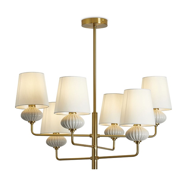 Подвесная люстра Freya Ceramics FR2029PL-06BS Фото № 5