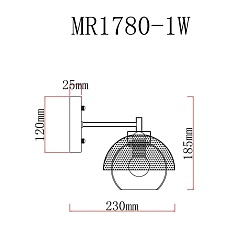 Бра MyFar Hloya MR1780-1W 1