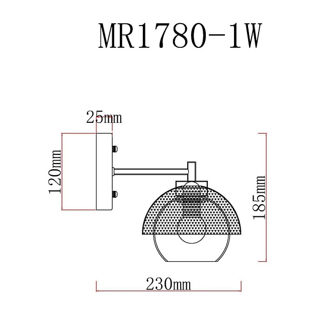 Бра MyFar Hloya MR1780-1W Фото № 2