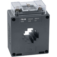 Трансформатор тока ТТИ-30 200/5А 10ВА 0,5 IEK ITT20-2-10-0200