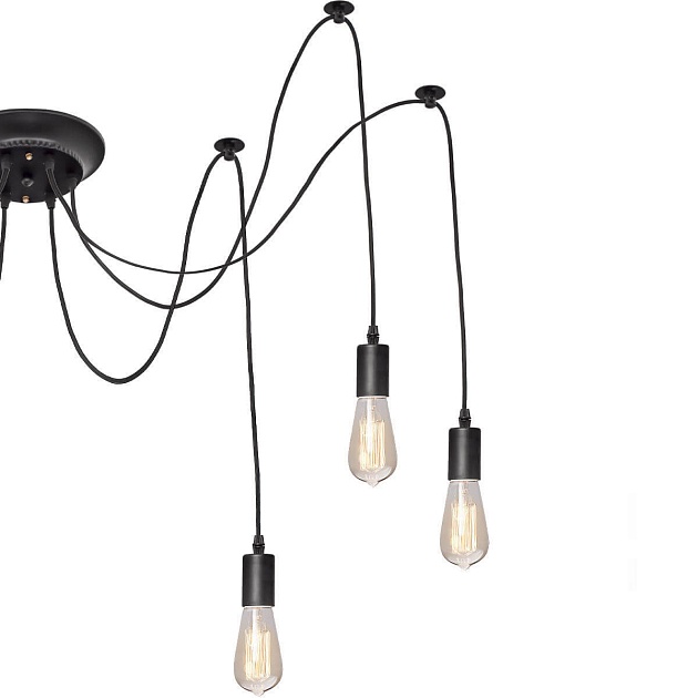 Подвесная люстра Loft IT Spider Loft1162/6 изображение 2 Подвесная люстра Loft IT Spider Loft1162/6 Фото № 2