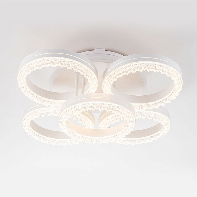 Потолочная светодиодная люстра Escada Albus 10276/5LED APP Фото № 8