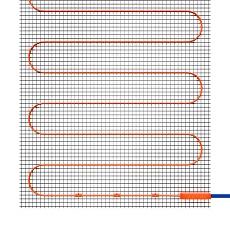 Нагревательный мат Voltum 150 Вт/м 1 м 0,5 м2 VLT01-150-0.5 1