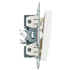 Выключатель трехклавишный Stekker Катрин GLS10-7108-01 белый 49171 3