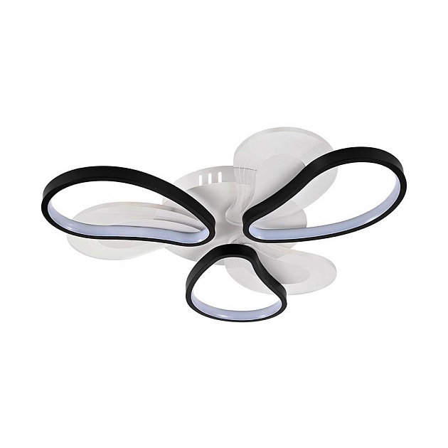 Потолочная люстра ЭкономСвет 51209/3+3WT+BK изображение 1 Потолочная люстра ЭкономСвет 51209/3+3WT+BK Фото № 1