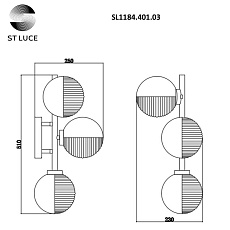 Бра ST Luce Todo SL1184.401.03 1