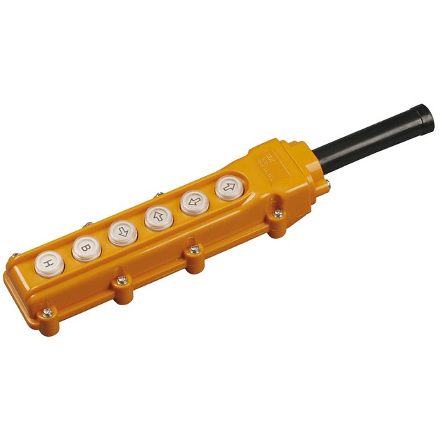 Пульт управления ПКТ-63 на 6 кнопок IP54 IEK BPU10-6 Фото № 1