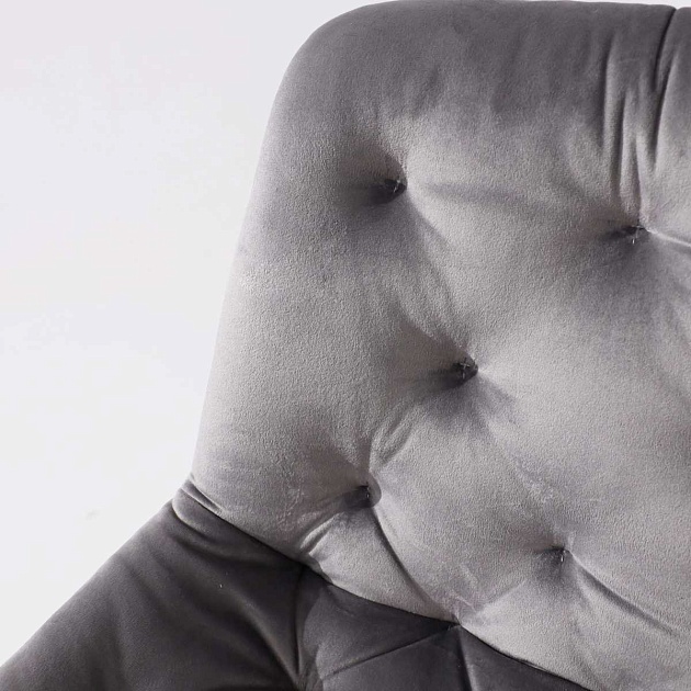 Кухонный стул AksHome Asrta светло-серый, велюр 70486 Фото № 3