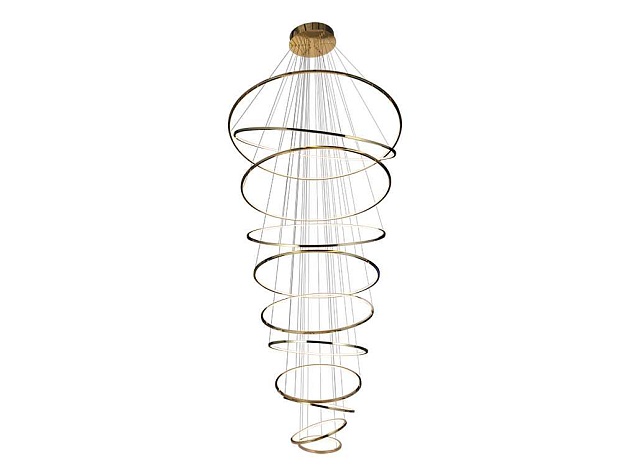 Подвесная люстра Newport 15211N/S brass М0071012 Фото № 1