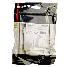 Рамка 1-постовая Stekker Катрин золото PFR00-7001-08 49606 2