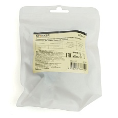 Соединитель-коннектор LD543 3-контактный угловой с винтовым контактом IP68, черный 49196 2