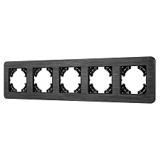 Рамка алюминиевая FRM-AKIRY-AL-5-BK Arlight 049735