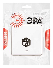 Переключатель ЭРА Эксперт 11-1507-01 с подсветкой IP55 10АХ-250В ОУ белый Б0063255 2