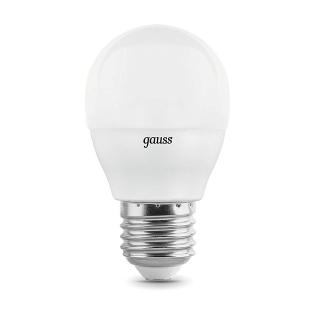 Лампа светодиодная диммируемая Gauss E27 7W 3000K матовая 105102107-D Фото № 2