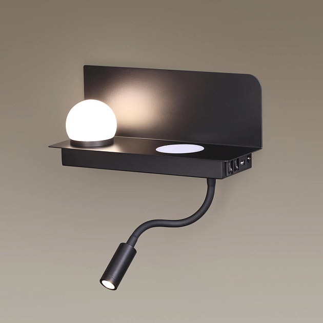 Настенный светодиодный светильник Odeon Light Hightech Smart shelf 4202/6WL фото 4