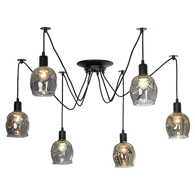 Подвесная люстра Lussole Lgo Shirley LSP-8436 изображение 1 Подвесная люстра Lussole Lgo Shirley LSP-8436 Фото № 1