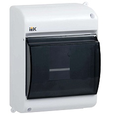 KREPTA 3 Корпус пластиковый КМПн 2/4 IP30 белый IEK MKP42-N-04-30-12