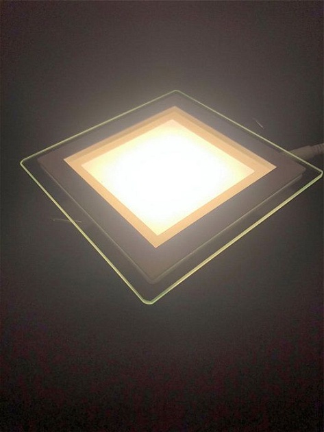 Встраиваемый светодиодный светильник Elvan VLS-705SQ-12W-WH-Wh фото 7