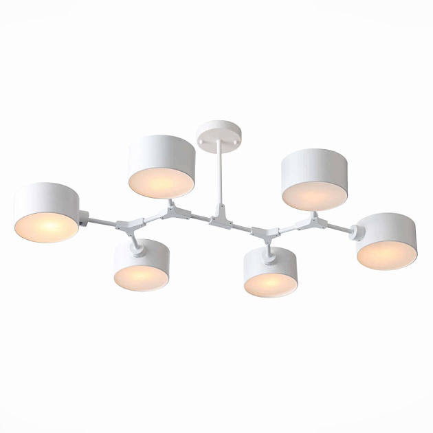 Потолочная люстра Evoluce Gimento SLE183502-06 изображение 4 Потолочная люстра Evoluce Gimento SLE183502-06 Фото № 4