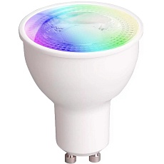 Лампа светодиодная диммируемая Yeelight GU10 4,8W RGB+CCT прозрачная YLDP004-A 2