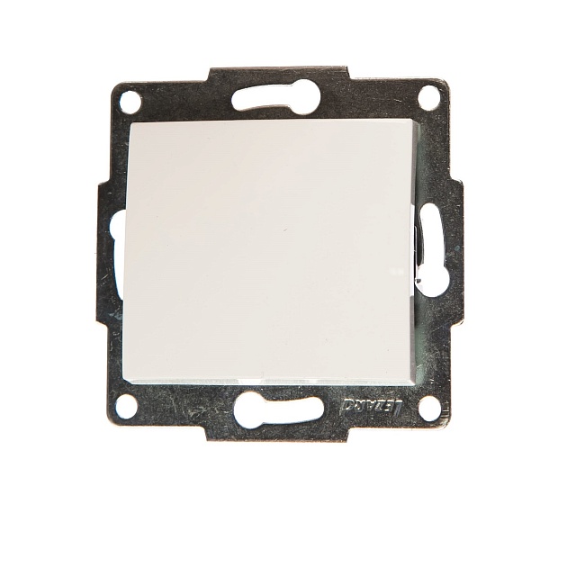 Выключатель Lezard Karina белый 707-0288-100 изображение 1 Выключатель Lezard Karina белый 707-0288-100 Фото № 1