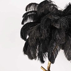 Торшер Imperium Loft Страусиные Перья Feather Lamp A Modern Grand Tour Черный 189584-22 1