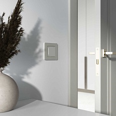 Сенсорный выключатель одноклавишный с подсветкой (дымчатый) W4512014/ a069762 3