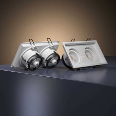 Встраиваемый светильник Elektrostandard 1071/2 MR16 WH белый a036504 1