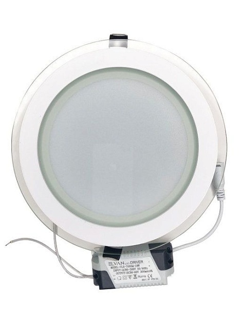 Встраиваемый светодиодный светильник Elvan VLS-705R-18W-WH-Wh фото 7