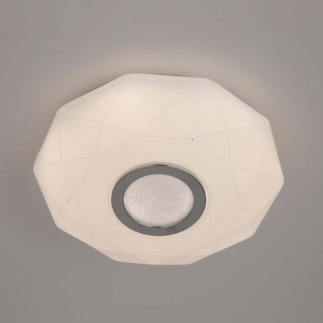 Настенно-потолочный светодиодный светильник Citilux Диамант Хром CL713B10 фото 6