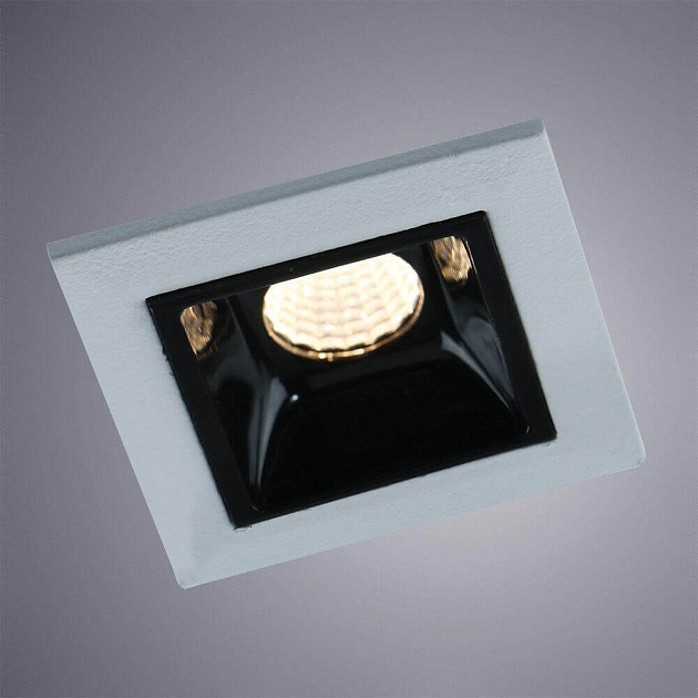 Встраиваемый светодиодный светильник Arte Lamp Grill A3153PL-1BK изображение 2 Встраиваемый светодиодный светильник Arte Lamp Grill A3153PL-1BK Фото № 2