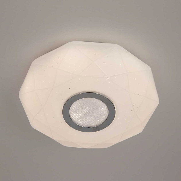 Настенно-потолочный светодиодный светильник Citilux Диамант Хром CL713B10 Фото № 7