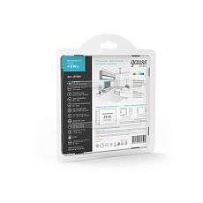 Светодиодная лента Gauss 4,8W/m 60LED/m 2835SMD нейтральный белый 3M BT004 3