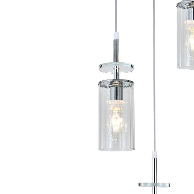 Подвесная люстра Escada Avolto 10191/3 Chrome изображение 3 Подвесная люстра Escada Avolto 10191/3 Chrome Фото № 3