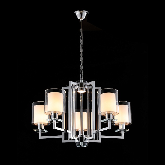 Подвесная люстра iLamp King RM6201-5 CR+CL Фото № 1