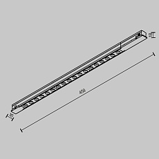 Трековый светильник Maytoni Technical TR232-2-15W3K-B 2