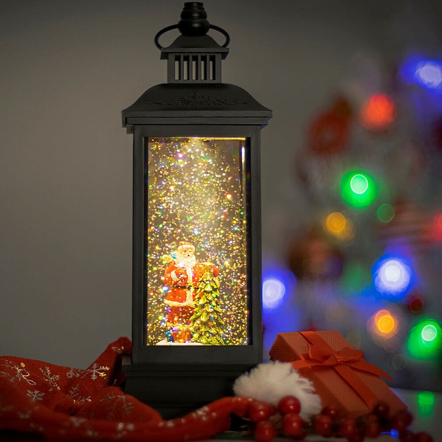 Светодиодная новогодняя фигура ЭРА ENGDS-10 Дед Мороз 1 LED Б0051941 Фото № 7