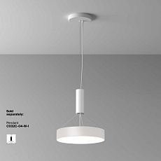 Потолочный светодиодный светильник Maytoni Zon C032CL-36W4K-RD-W 3