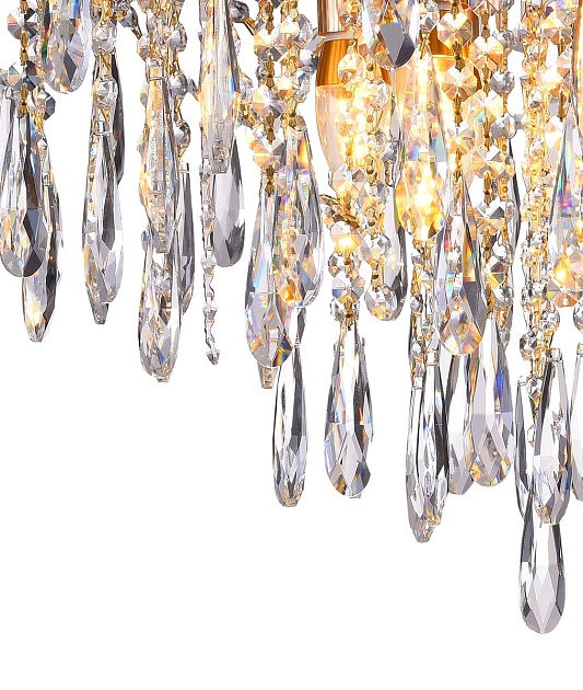 Потолочная люстра Natali Kovaltseva Venere 81432/6C Gold изображение 2 Потолочная люстра Natali Kovaltseva Venere 81432/6C Gold Фото № 2